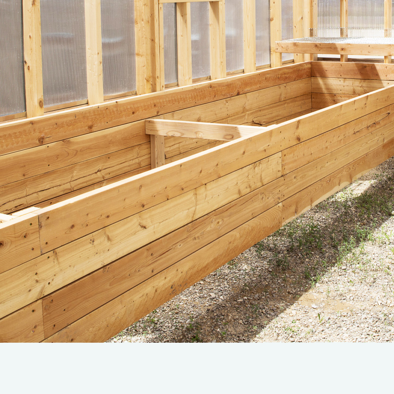 Greenhouse Raised Beds